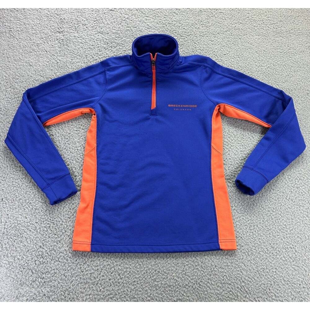 Ski Youth‎ Outfitter Training Co. Breckenridge Youth Medium Zippered Jacket Blue